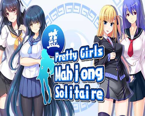 Pretty girls mahjong solitaire blue free download