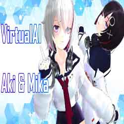 Virtual AI Aki & Mika PC Game Free Download