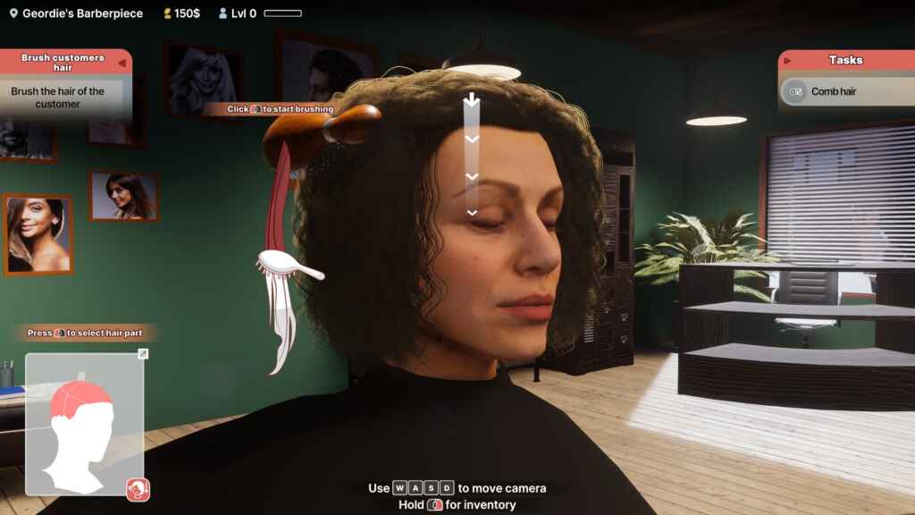 Hairdresser Simulator PC Free Download (Long Hair v1.030)