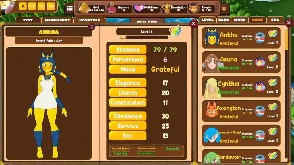 Nymphomania: Fantasy Town Free Download (v0.5B)