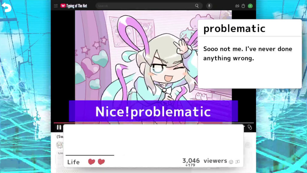 NEEDY STREAMER OVERLOAD: Typing of The Net Free (B17118923)