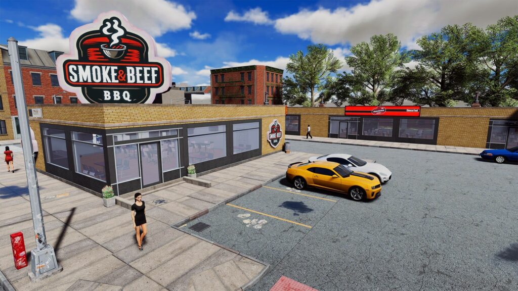 Food Delivery Simulator 2025 PC Free Download (v0.2.1b)