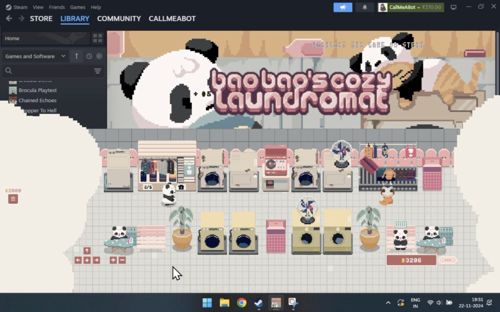 Bao bao's cozy laundromat free download (build 20974825)