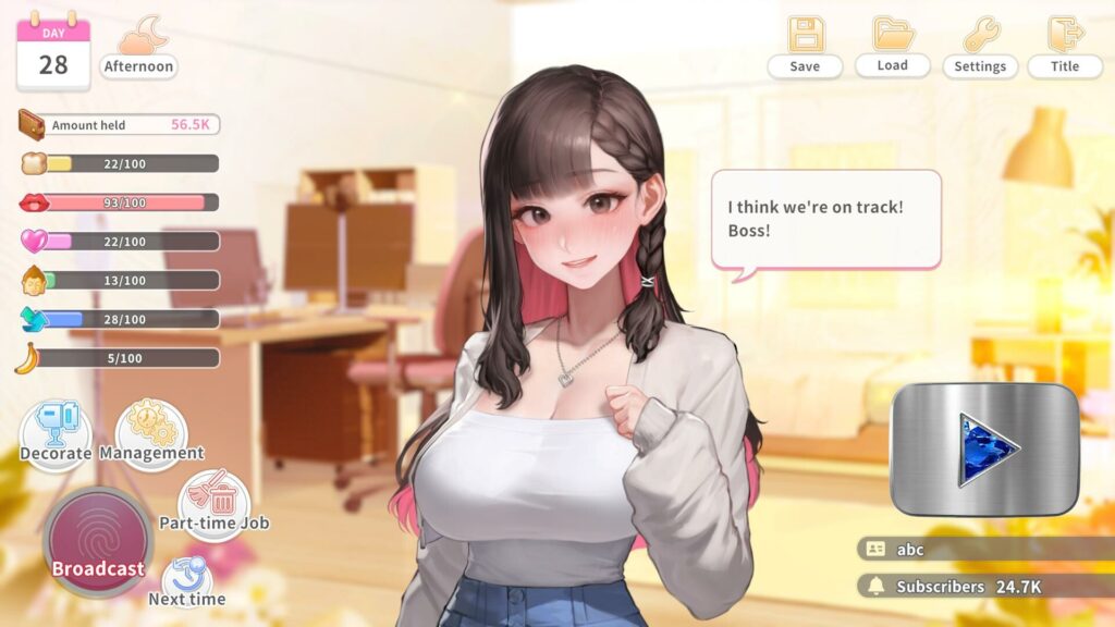 Streaming on! vtuber training pc free download (final)