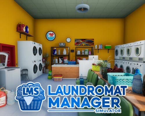 Laundromat Manager Simulator Free Download (Early Access)