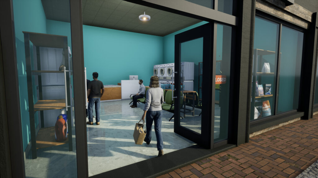 Laundromat Manager Simulator Free Download (Early Access)