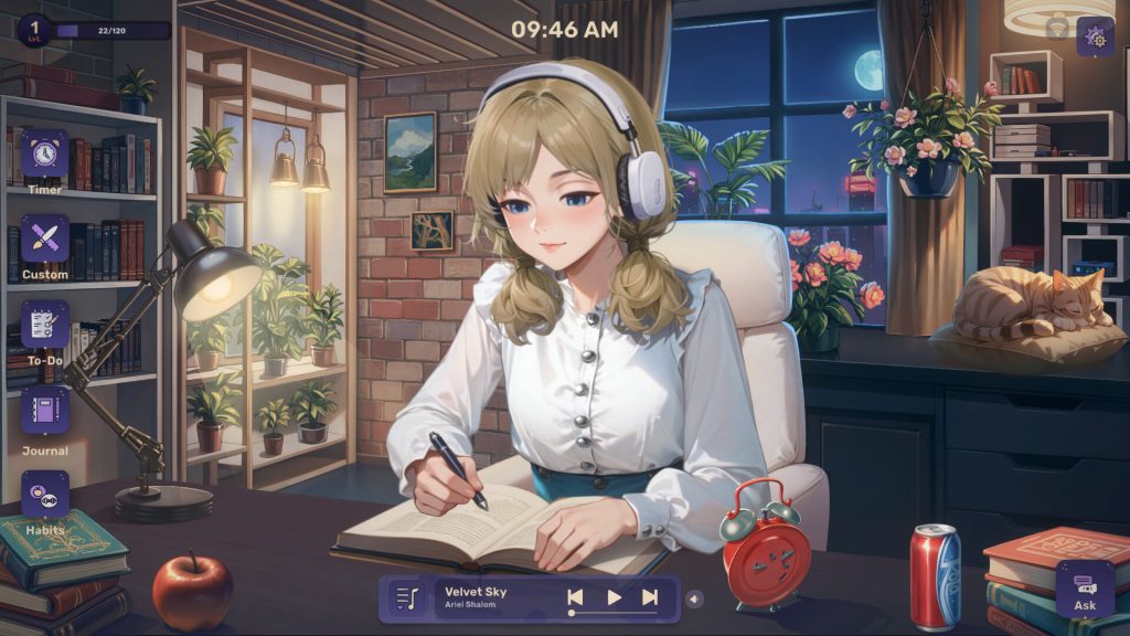 Lo-fi girl: ai assistant 🎧🤍 free download (tenoke)