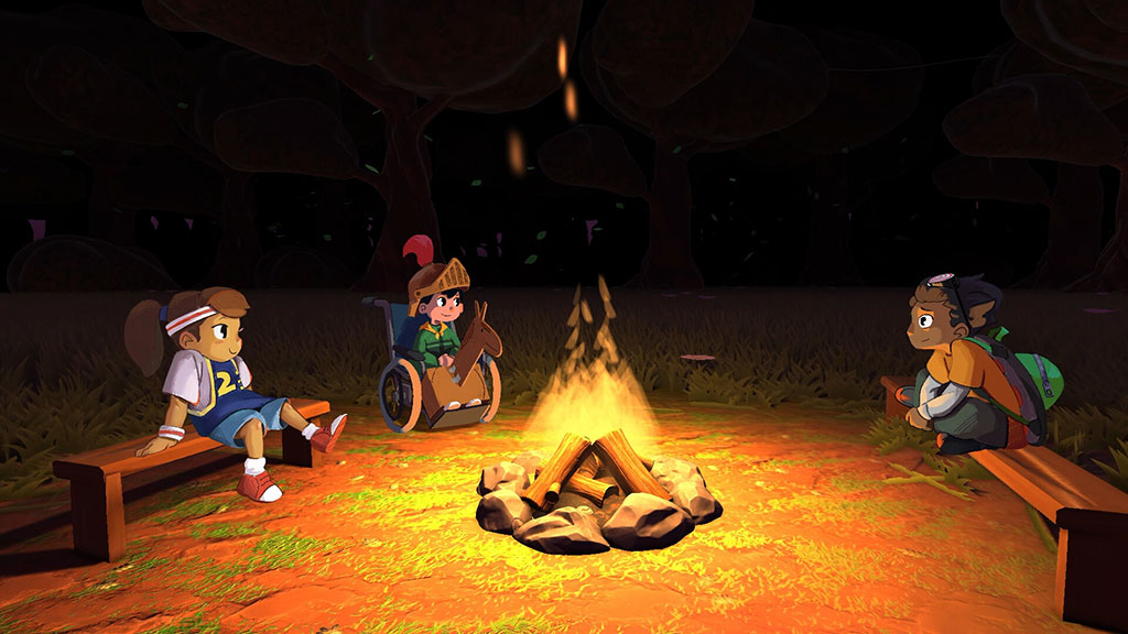 Fireside fables: wholesome narrative adventure! free