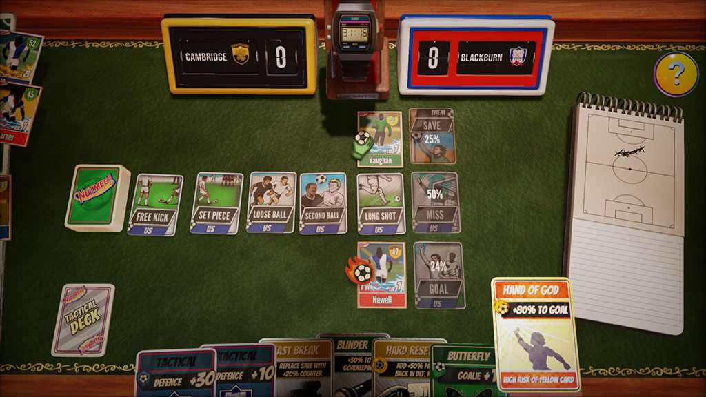 Nutmeg! a nostalgic deckbuilding football manager free