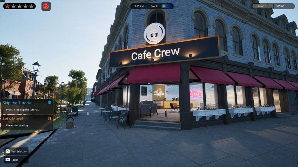 Cafe Crew Simulator for PC (Goldberg Final)